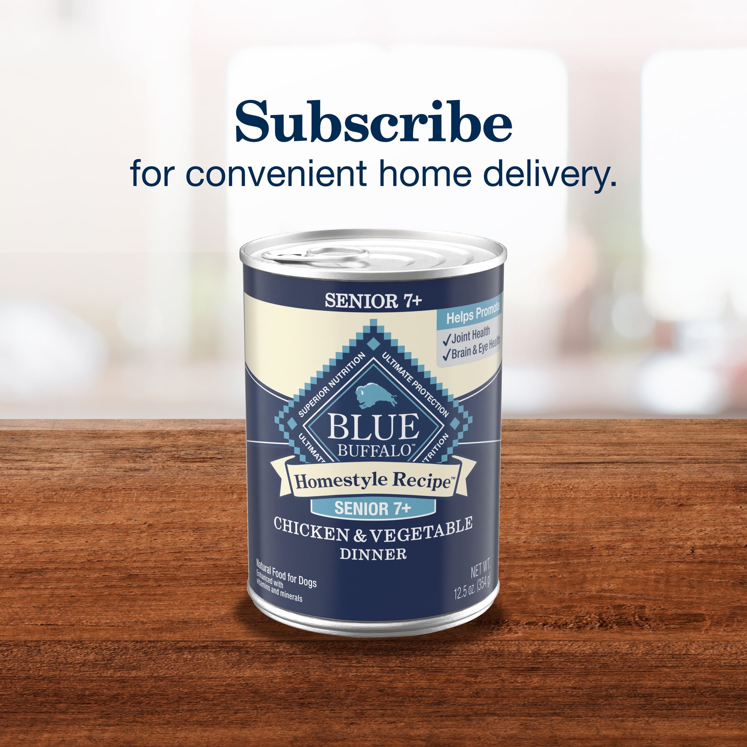 Blue Buffalo Homestyle Recipe Senior Wet Dog Food - Chicken Dinner, 12.5-oz. Can