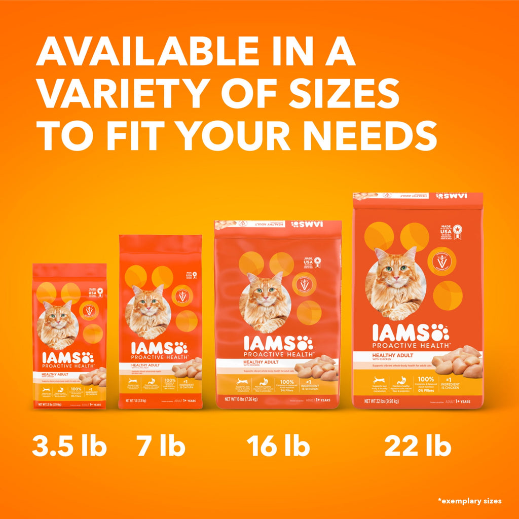 Iams Proactive Health Chicken Dry Cat Food - 7 Lb Bag