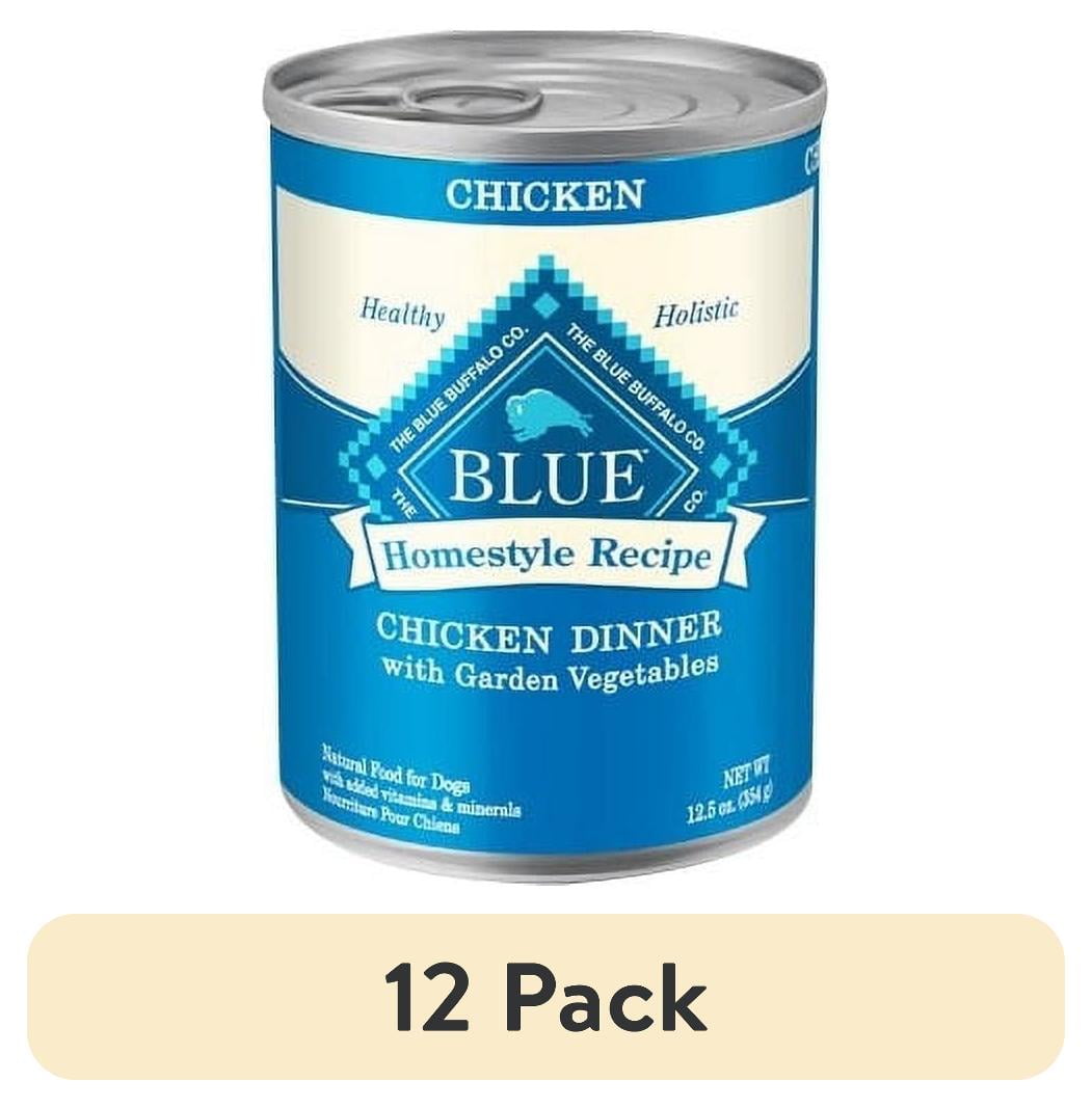 Blue Buffalo Homestyle Recipe Natural Adult Wet Dog Food - Chicken, 12.5oz. Can - 12-Pack