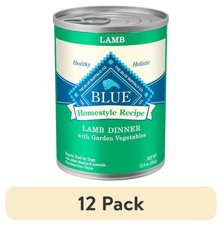 Blue Buffalo Homestyle Recipe Adult Wet Dog Food - Lamb Dinner, 12.5-oz. Can - 12-Pack
