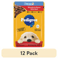 Pedigree Puppy Food Morsels in Sauce - Wet Dog Food Pouches, Beef Flavor, 3.5 oz. Pouches - 12-Pack
