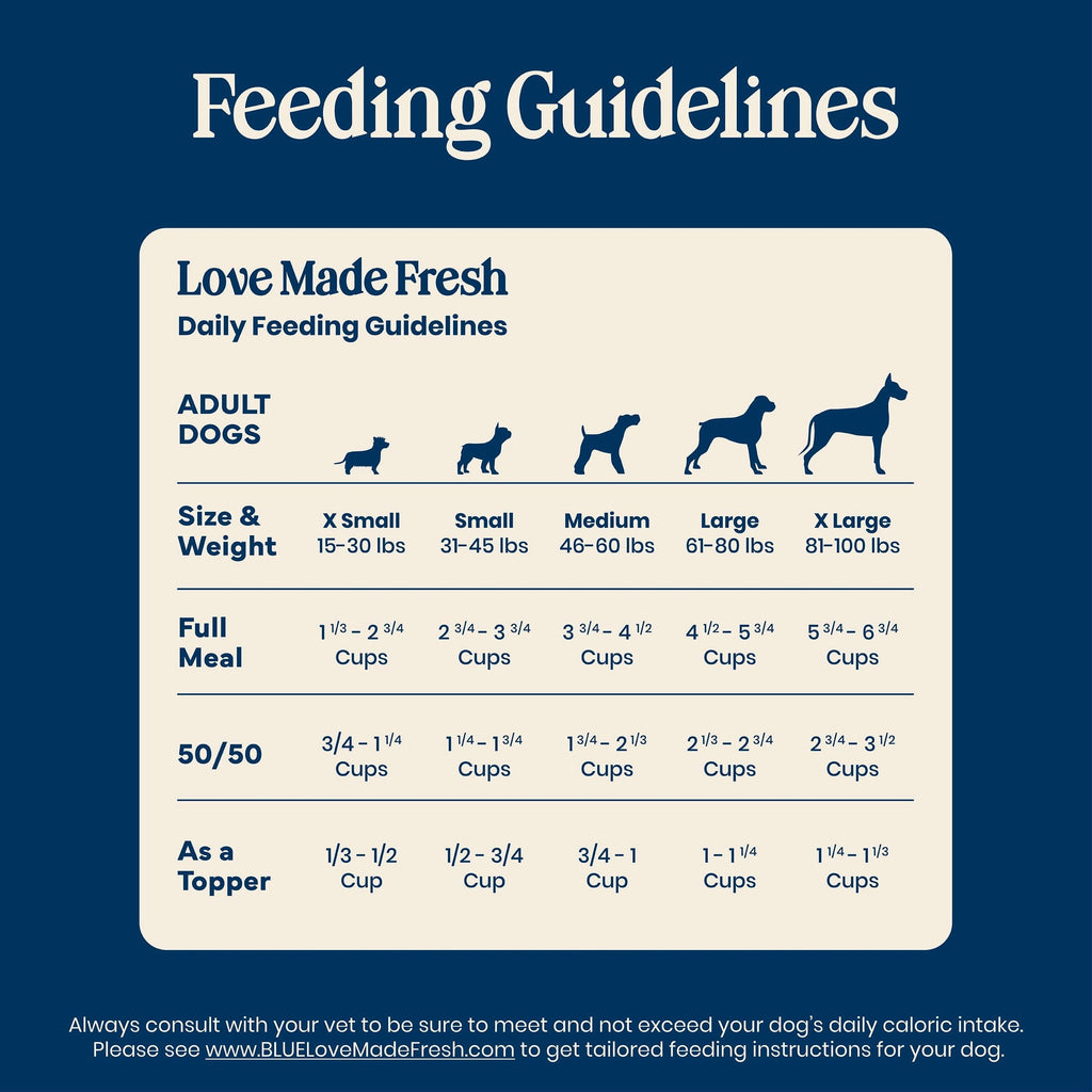 Blue Buffalo Love Made Fresh Dog Food - Refrigerated, Chicken Meatball 1.5lb Pouch