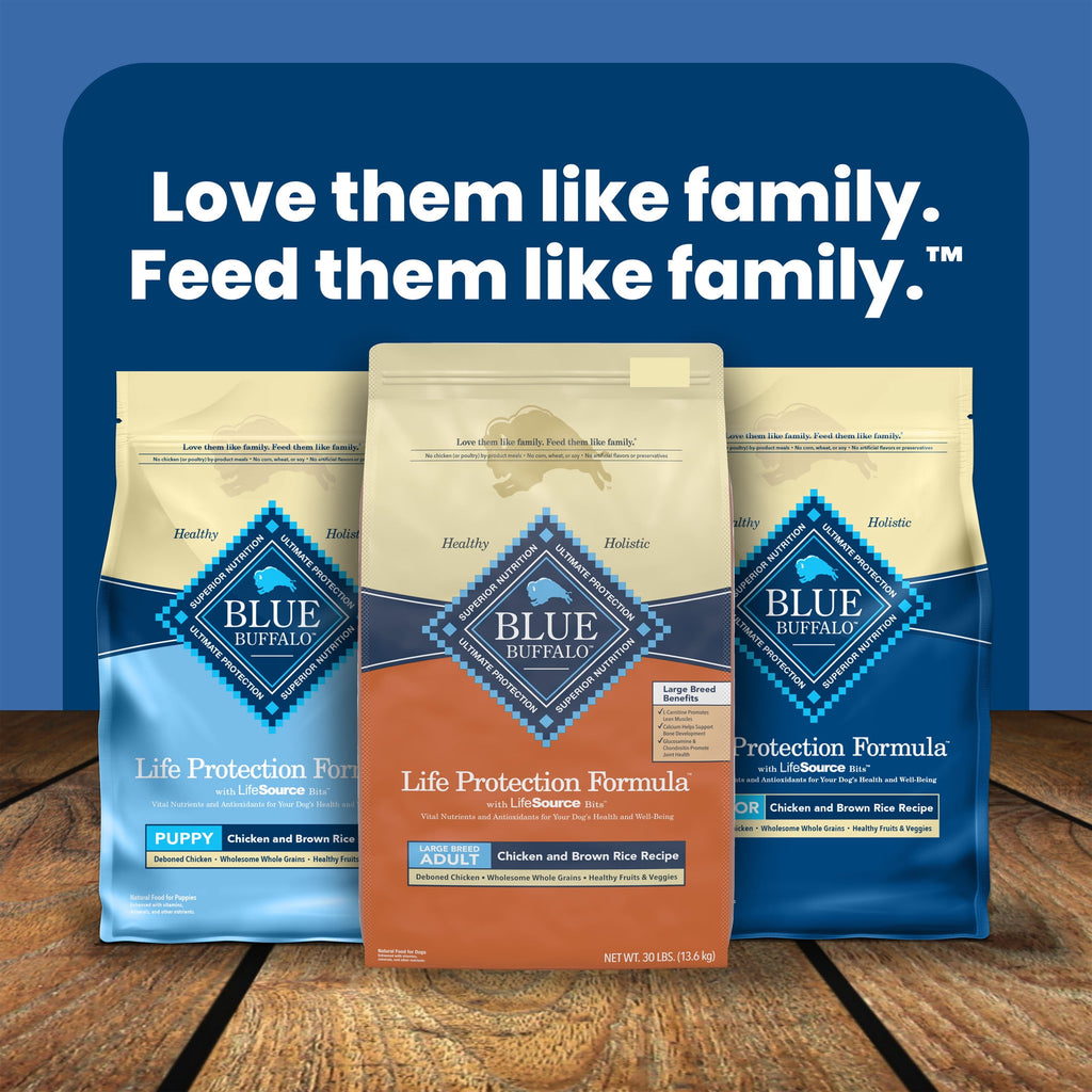 Blue Buffalo Life Protection Formula Large Breed Dry Dog Food - Chicken & Rice, 30-lb. Bag