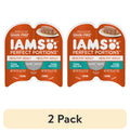Iams Perfect Portions Pate Tuna Recipe Healthy Adult Cat Food - 2.6 Oz Twin-Pack Tray - 2-Pack