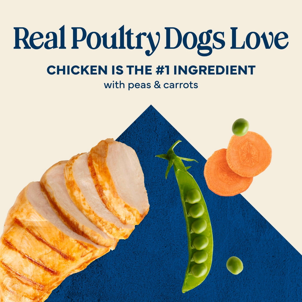 Blue Buffalo Love Made Fresh Dog Food - Refrigerated, Chicken Recipe, 1-lb Roll - 2-Pack
