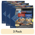 Blue Buffalo Tender Shreds Toppers - Natural Dog Food, 2.5-oz. Pouch, 12-Count Variety Pack - 3-Pack