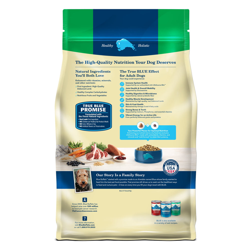 Blue Buffalo Life Protection Formula Adult Dry Dog Food - Lamb & Brown Rice, 30 lbs.