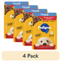 Pedigree Puppy Food Morsels in Sauce - Wet Dog Food Pouches, Beef Flavor, 3.5 oz. Pouches - 4-Pack