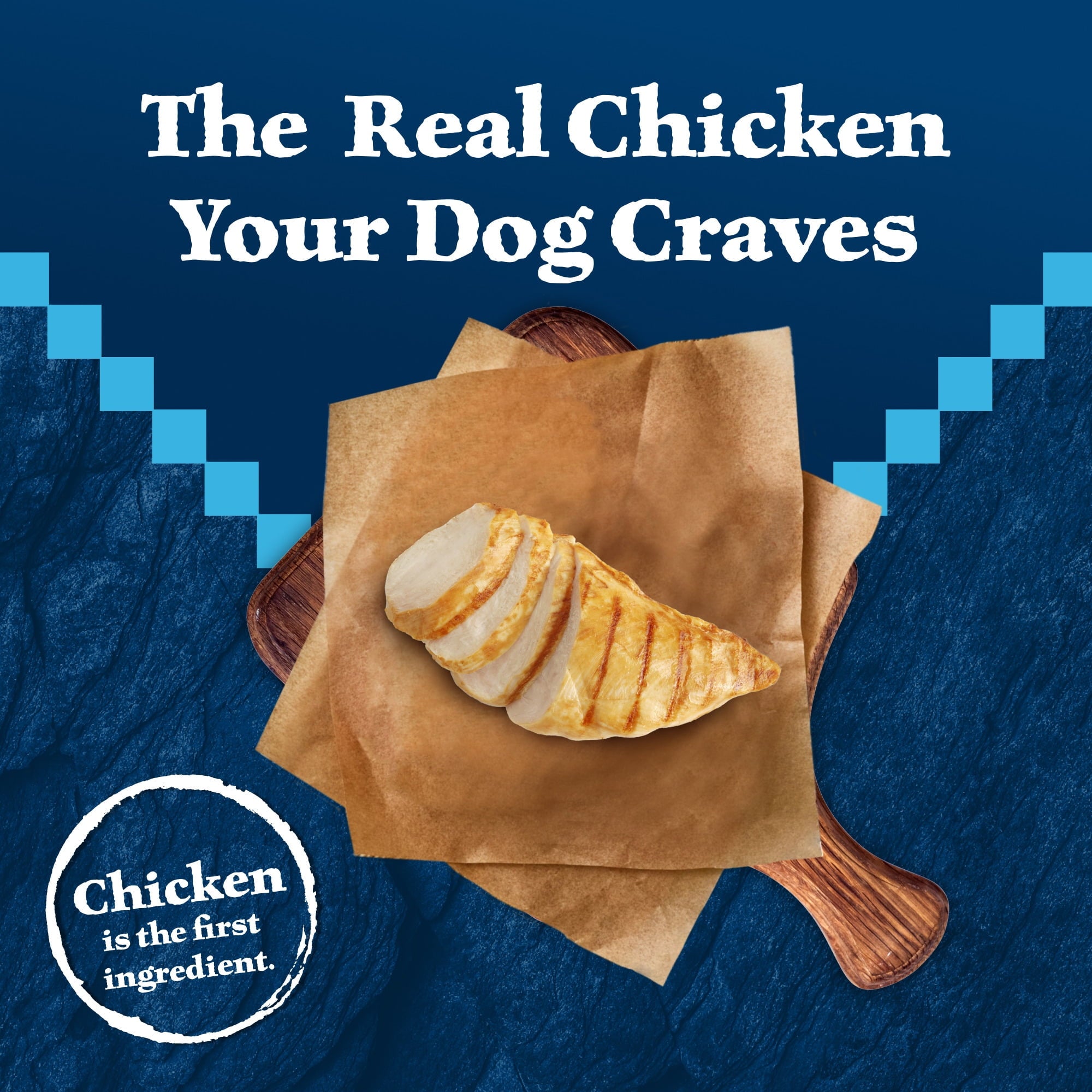 Blue Buffalo Wilderness Large Breed Dry Dog Food Plus Wholesome Grains - Chicken, 24 lbs.