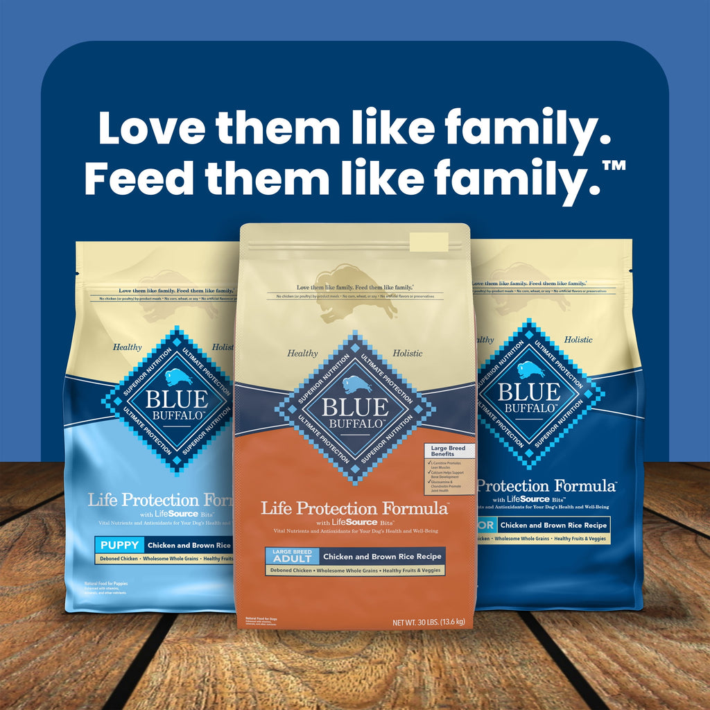 Blue Buffalo Life Protection Formula Large Breed Dry Dog Food - Chicken & Rice, 24-lb. Bag