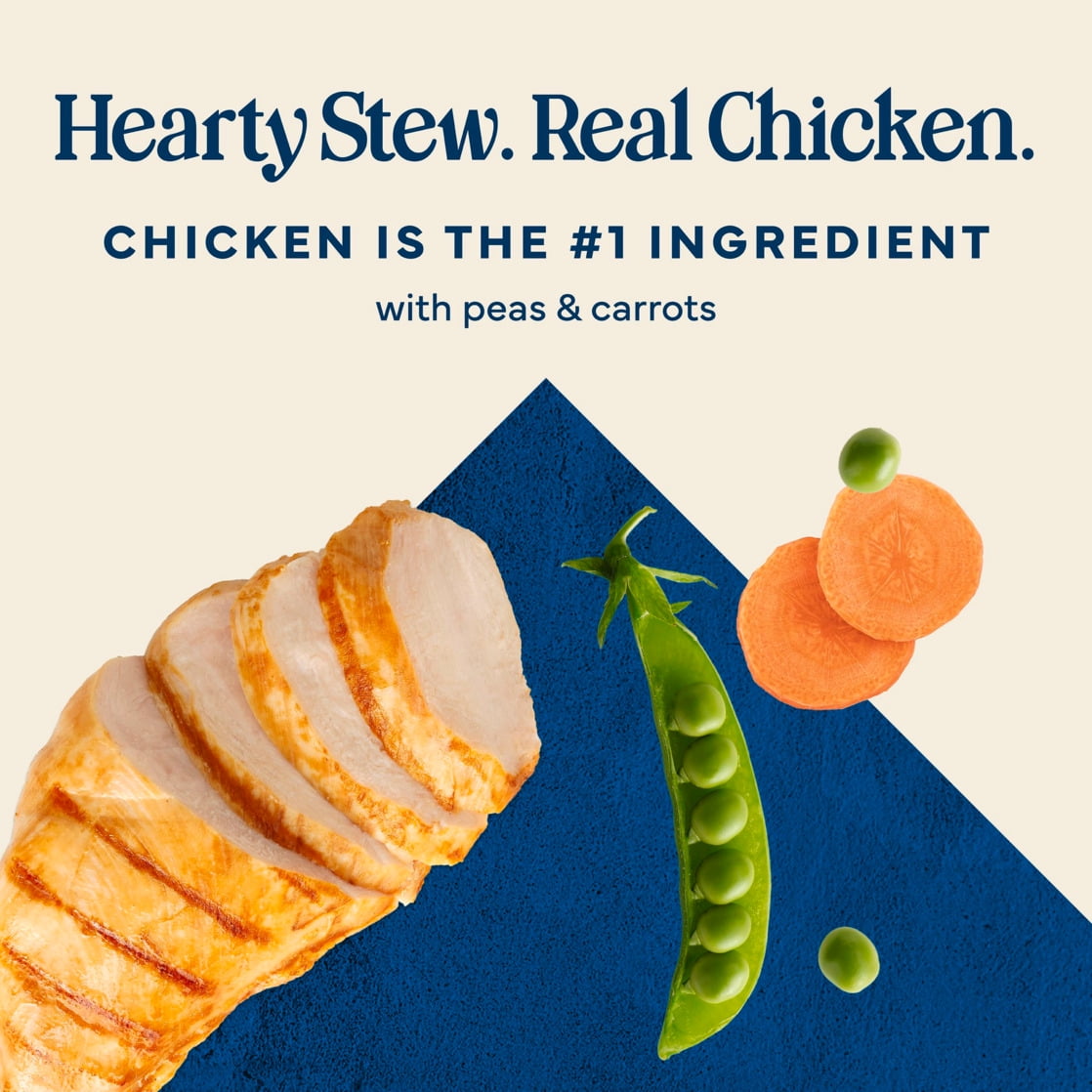 Blue Buffalo Love Made Fresh Dog Food - Refrigerated, Chunky Chicken Stew, 1-lb Tub