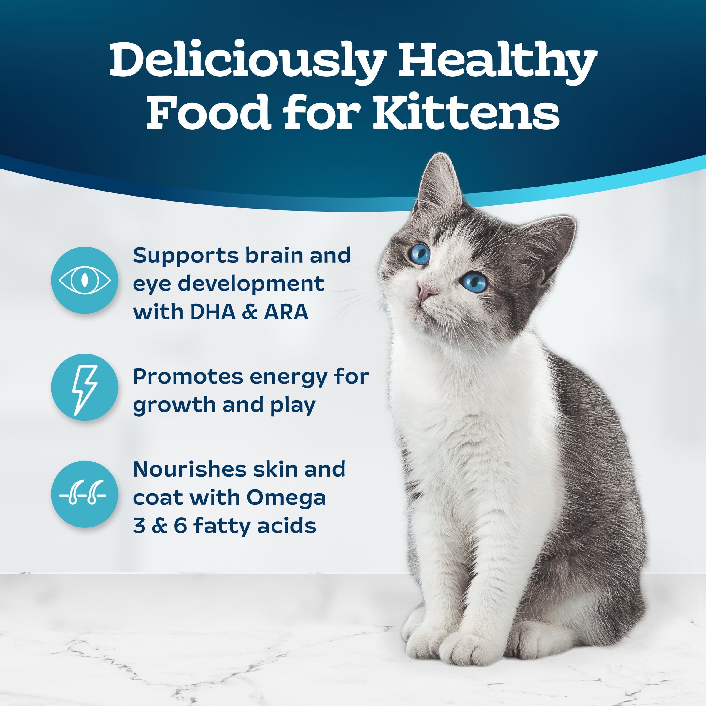 Blue Buffalo Tastefuls Natural Kitten Dry Cat Food - Chicken and Brown Rice Recipe, 5-lb. Bag