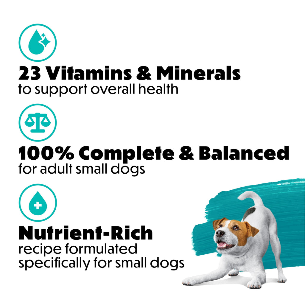 Purina Beneful Incredibites with Farm-Raised Chicken Natural Small Breed Dry Dog Food with Added Vitamins - Minerals and Nutrients, 14 lb Bag