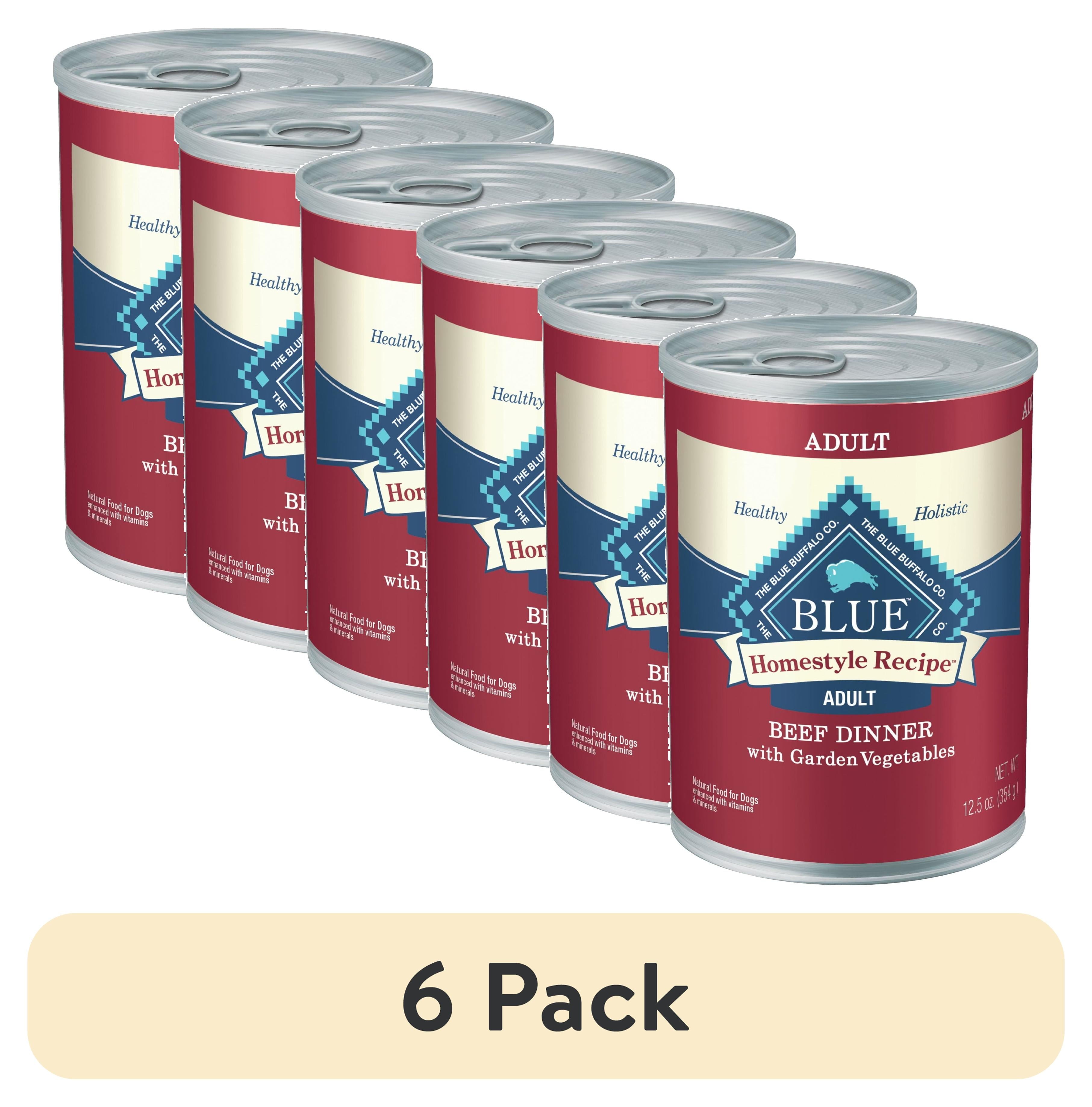 Blue Buffalo Homestyle Recipe Adult Wet Dog Food - Beef Dinner, 12.5-oz. Can - 6-Pack