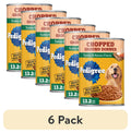 Pedigree Chopped Ground Dinner Turkey & Bacon Flavor Adult Soft Wet Dog Food - (12) 13.2 Oz Cans - 6-Pack
