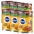Pedigree Choice Cuts In Gravy Adult Soft Wet Dog Food Country Stew Flavor - 13.2 Oz Cans, 12 Count - 6-Pack
