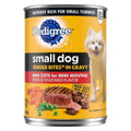 Pedigree Small Dog Tender Bites In Gravy Wet Dog Food - Steak & Vegetable Flavor, (12) 13.2 oz Cans - 6-Pack