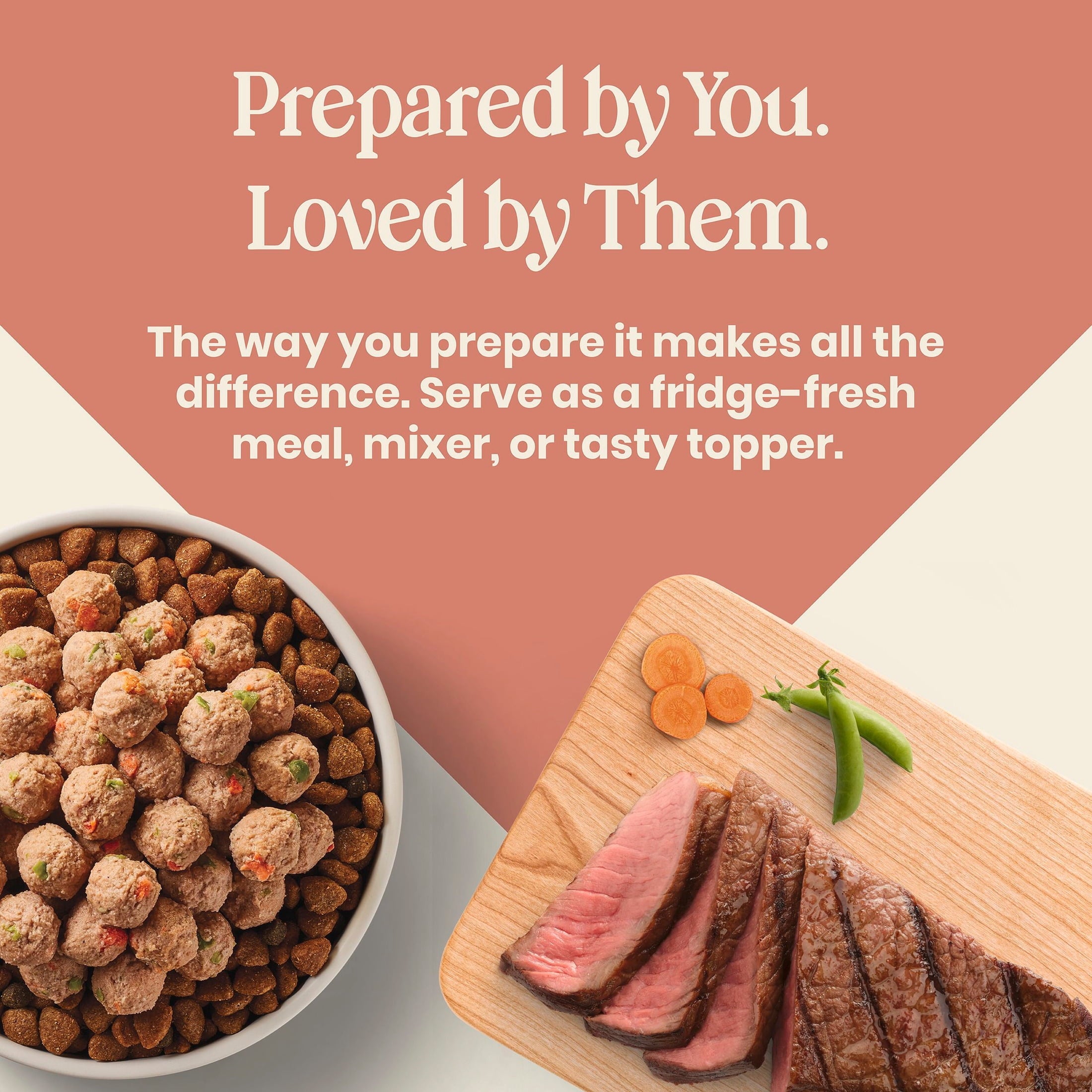 Blue Buffalo Love Made Fresh Dog Food - Refrigerated, Beef Meatball 1.5lb Pouch