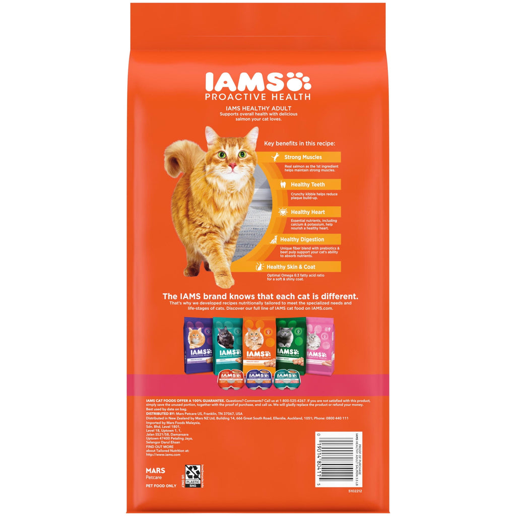 Iams Proactive Health Salmon Dry Cat Food - 3.5 lb Bag
