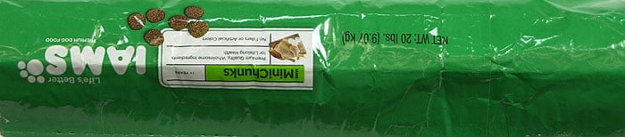 Iams Minichunks Dry Dog Food 20Lb