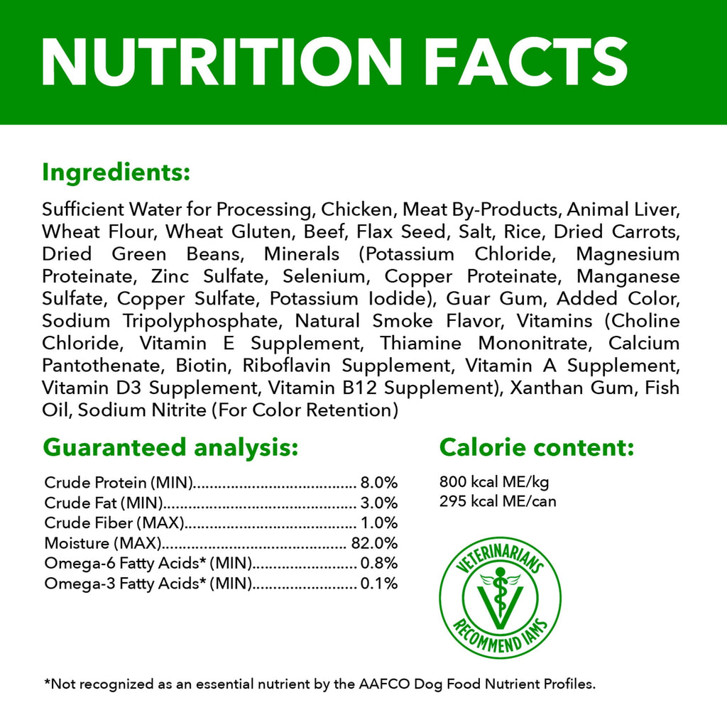 Iams Proactive Health Beef - Rice, Carrots, And Green Beans Gravy Wet Dog Food, 13 Oz Can - 6-Pack