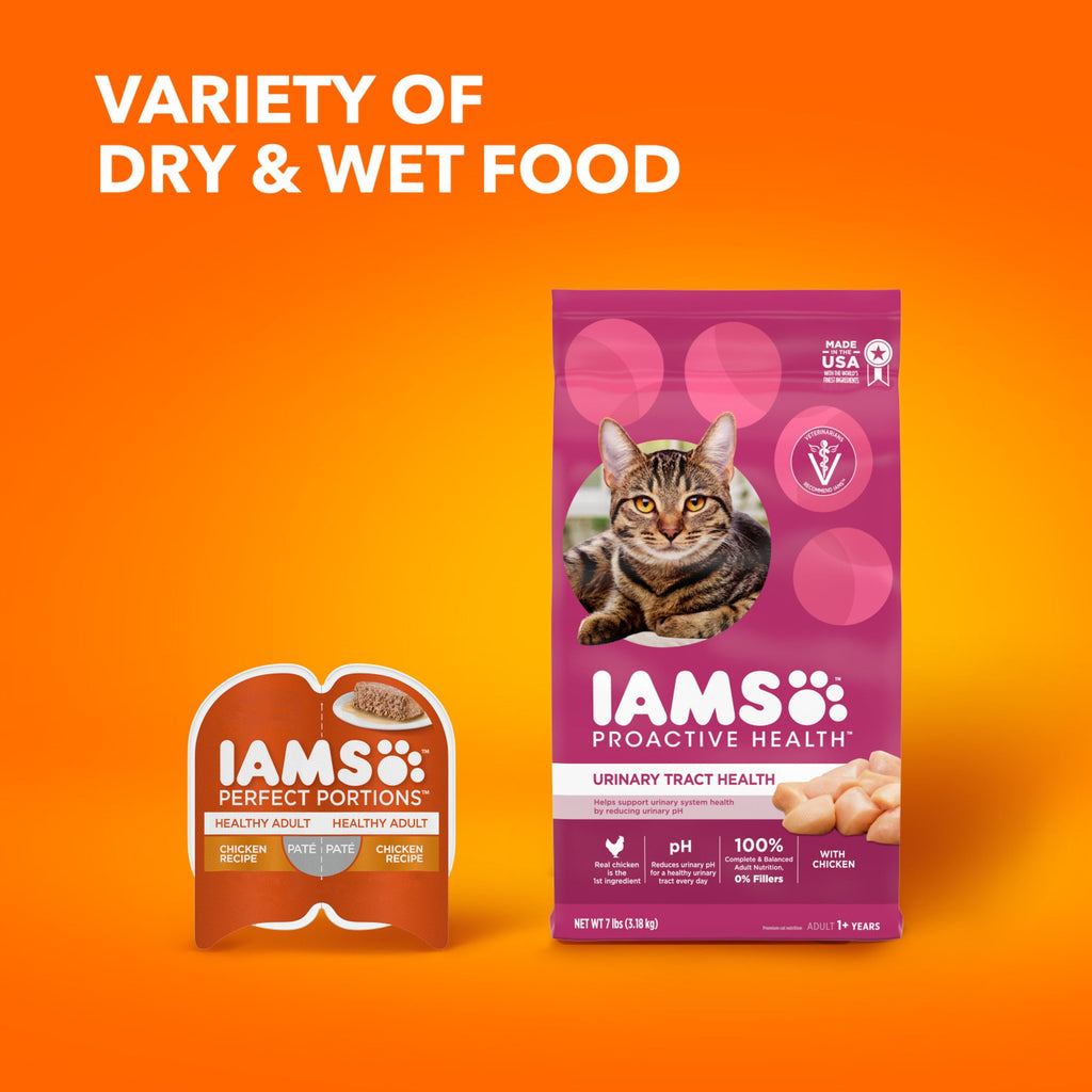 Iams Proactive Health Urinary Tract Health Chicken Dry Cat Food - 7 Lb Bag