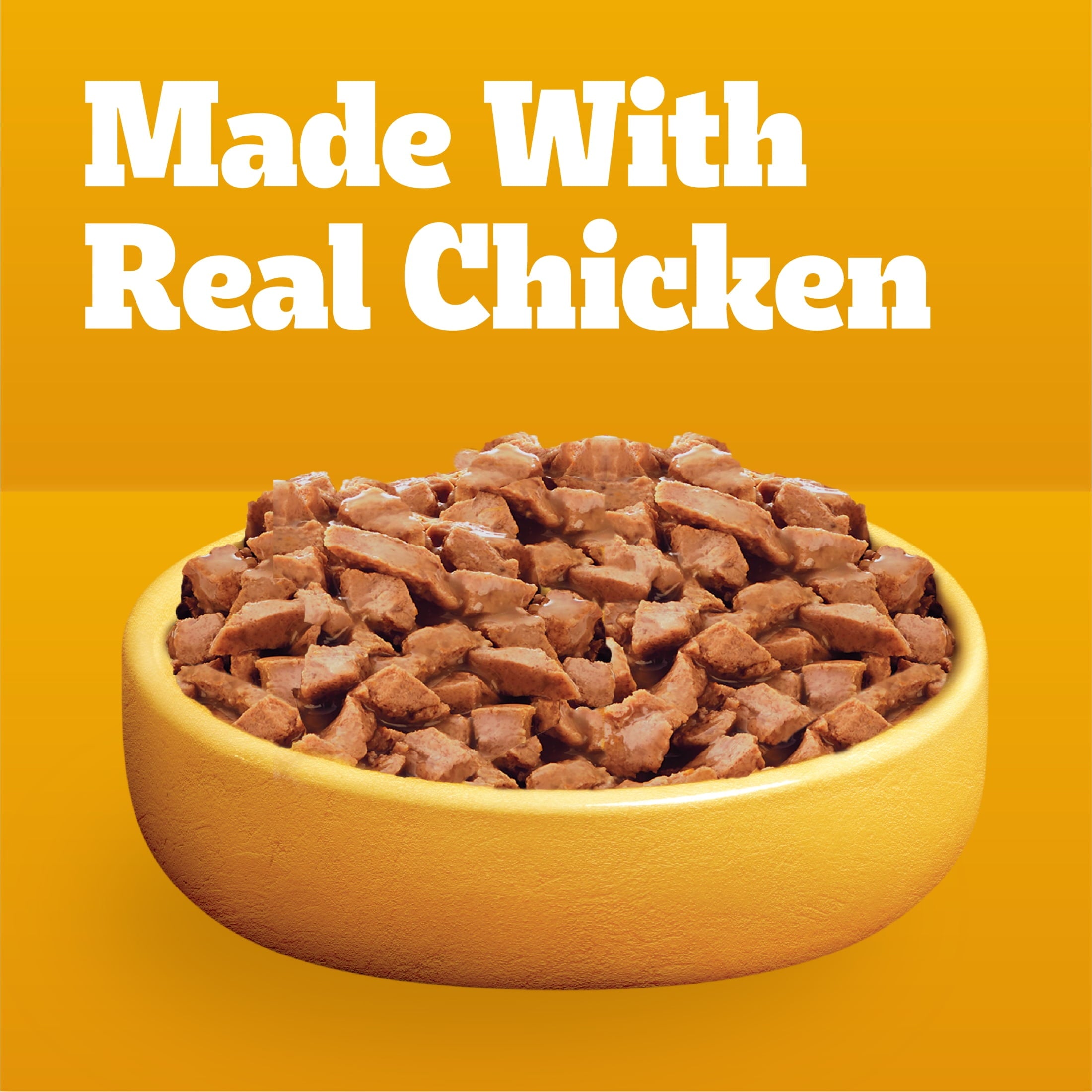 Pedigree Puppy Food Morsels in Sauce - Wet Dog Food, Chicken Flavor, 3.5 oz. Pouches