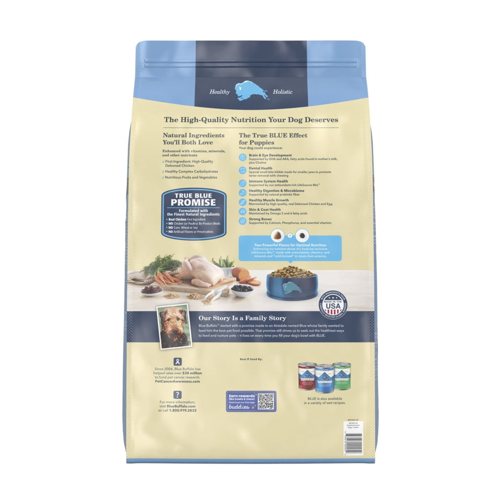 Blue Buffalo Life Protection Formula Puppy Dry Dog Food - Chicken & Brown Rice, 30 lbs