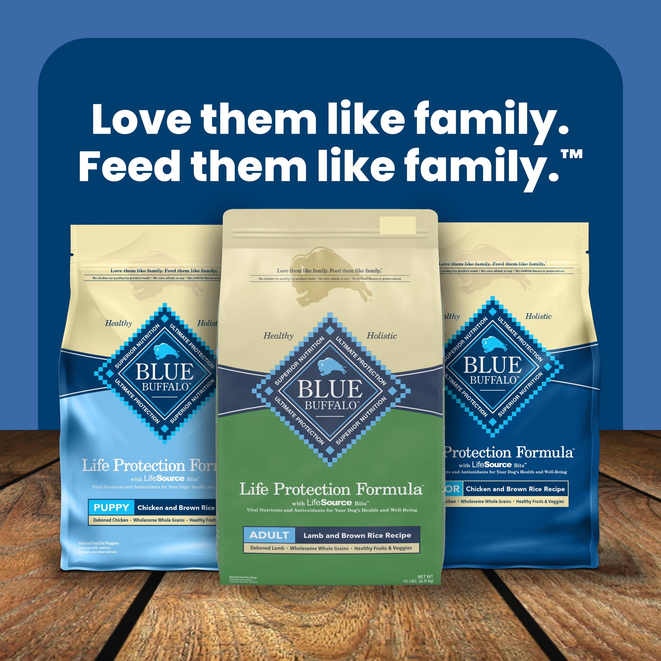 Blue Buffalo Life Protection Formula Adult Dry Dog Food - Lamb & Brown Rice, 30 lbs.