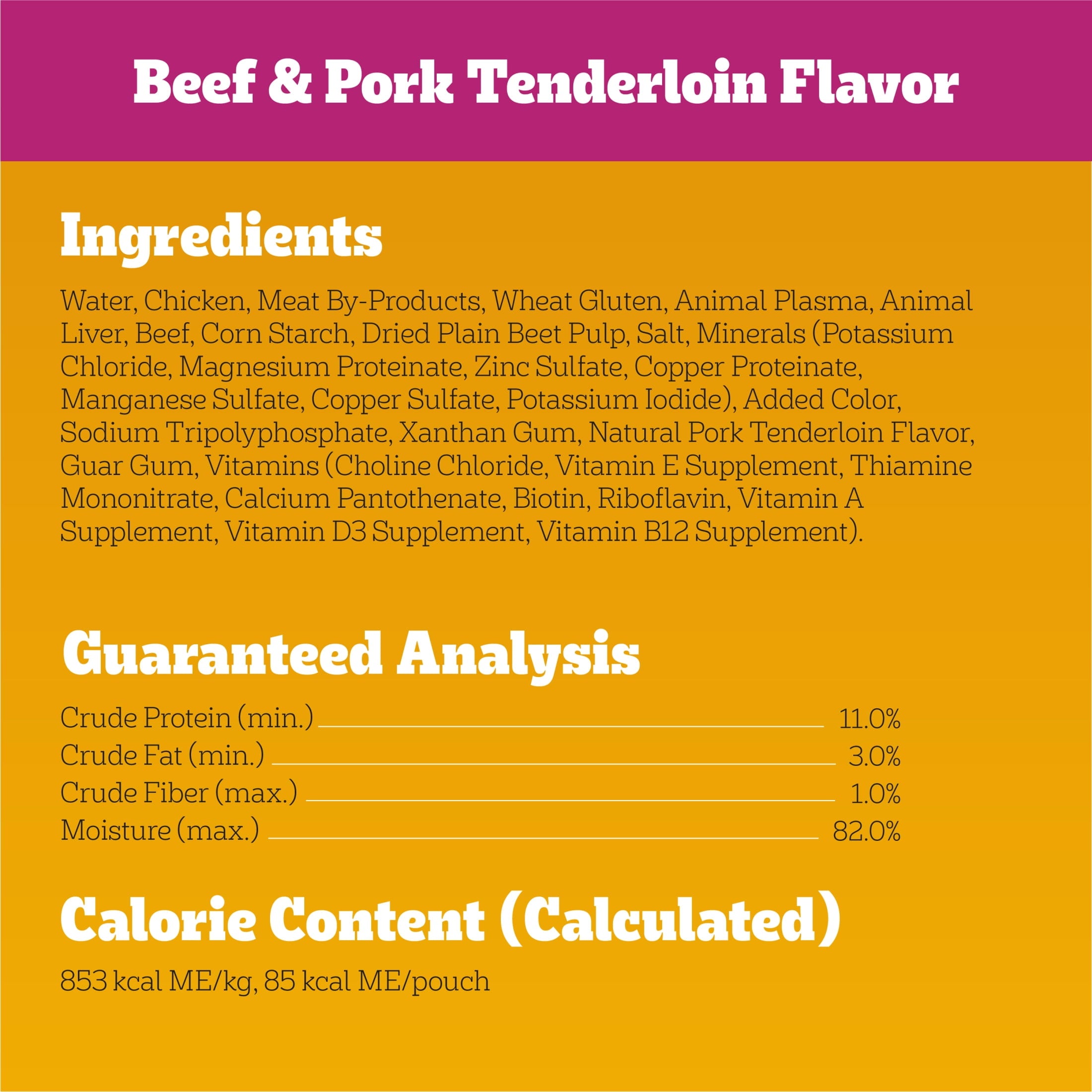 Pedigree High Protein Dog Food Wet Variety Pack Pouches - 3.5 oz. Pouches, 18 Count - 3-Pack