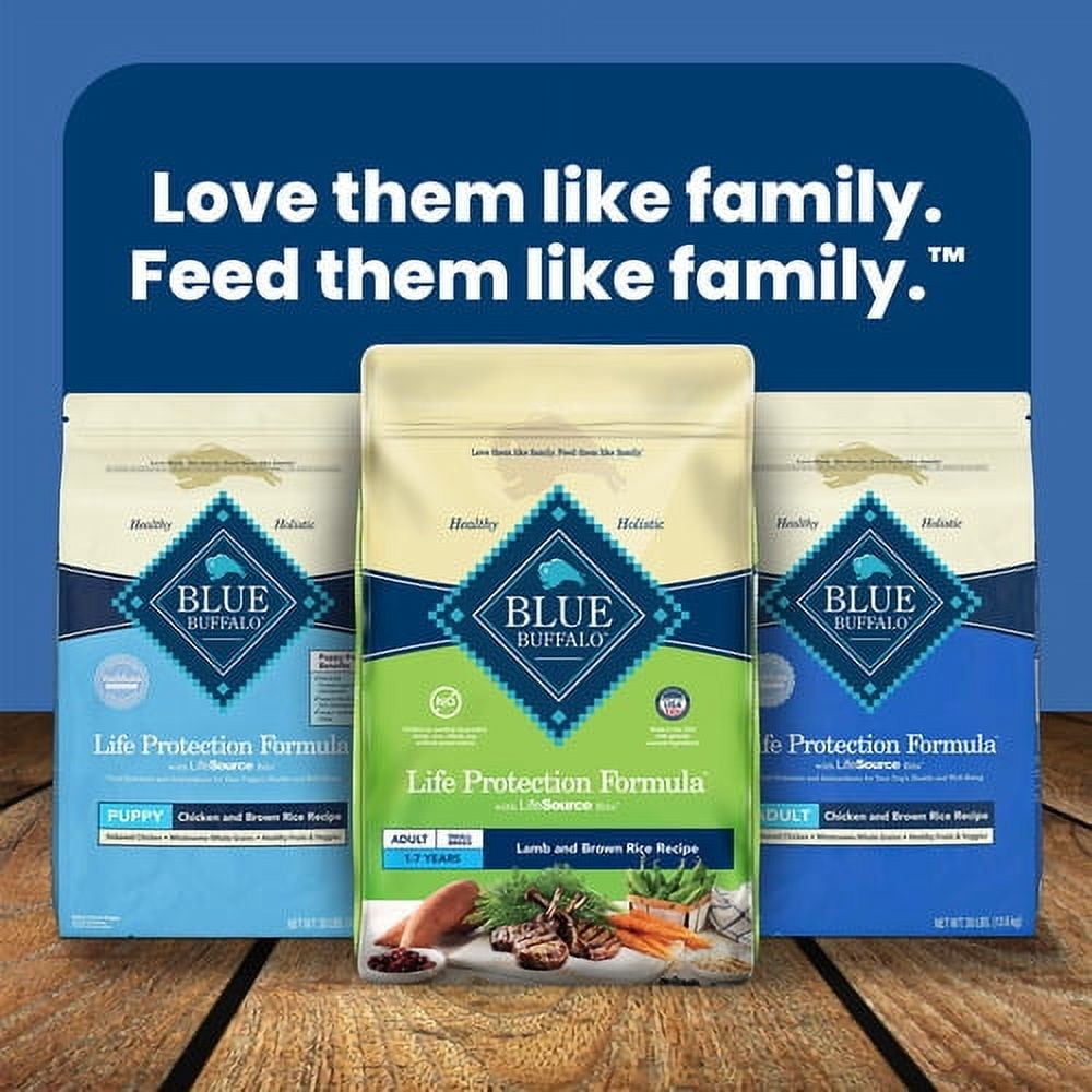 Blue Buffalo Life Protection Formula Small Breed Dry Dog Food - Lamb & Brown Rice, 5 lbs.