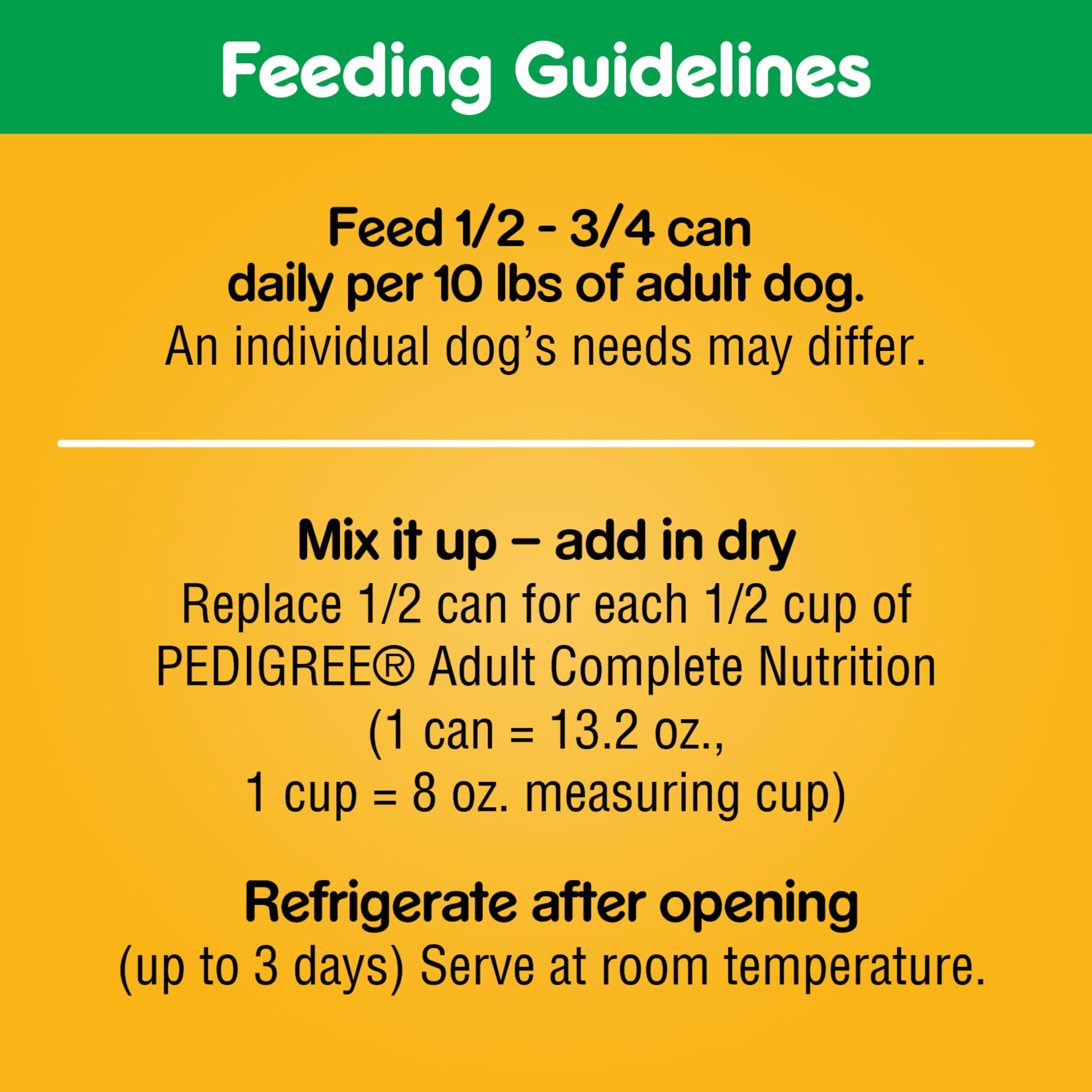 Pedigree Choice Cuts In Gravy Adult Soft Wet Dog Food Country Stew Flavor - 13.2 Oz Cans, 12 Count - 6-Pack