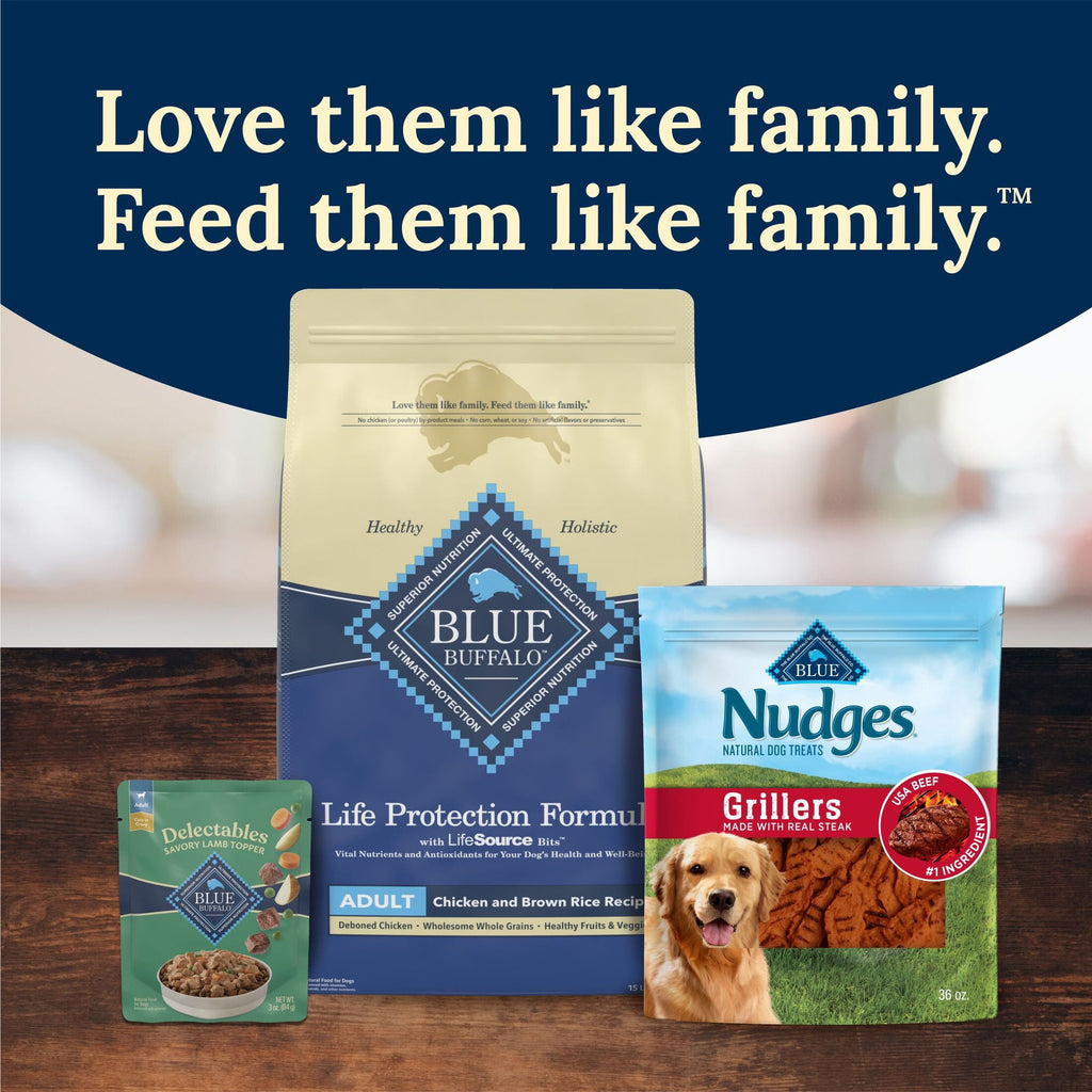 Blue Buffalo Delectables Natural Wet Dog Food Topper - Lamb Dinner 3oz - 6-Pack