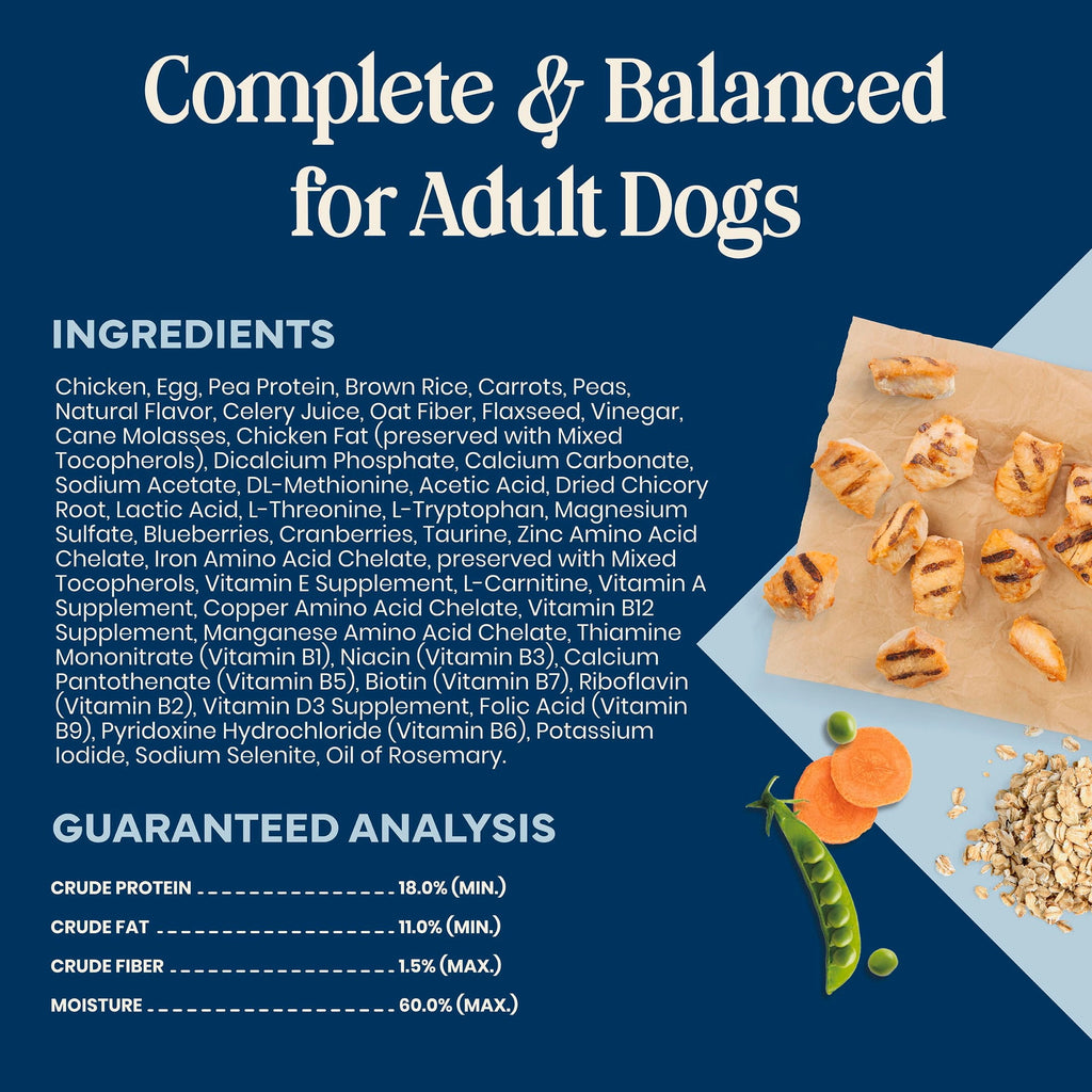 Blue Buffalo Love Made Fresh Small Breed Dog Food Refrigerated - Chicken Meatball 1lb Pouch