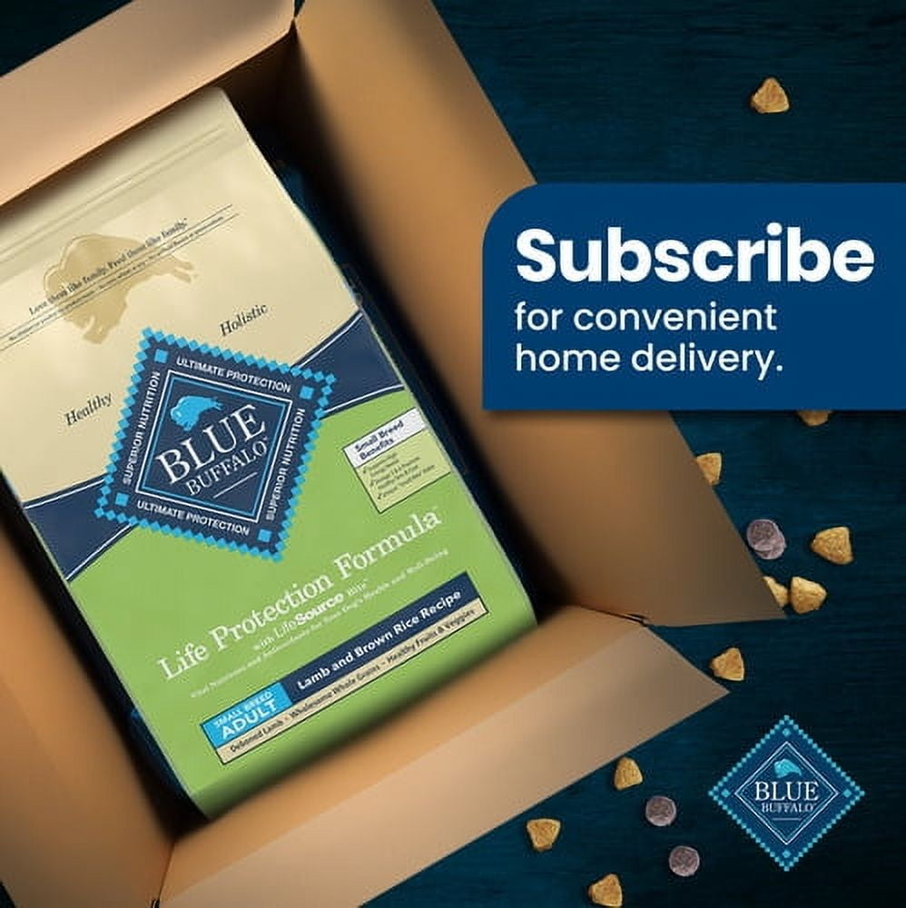 Blue Buffalo Life Protection Formula Small Breed Dry Dog Food - Lamb & Brown Rice, 5 lbs.