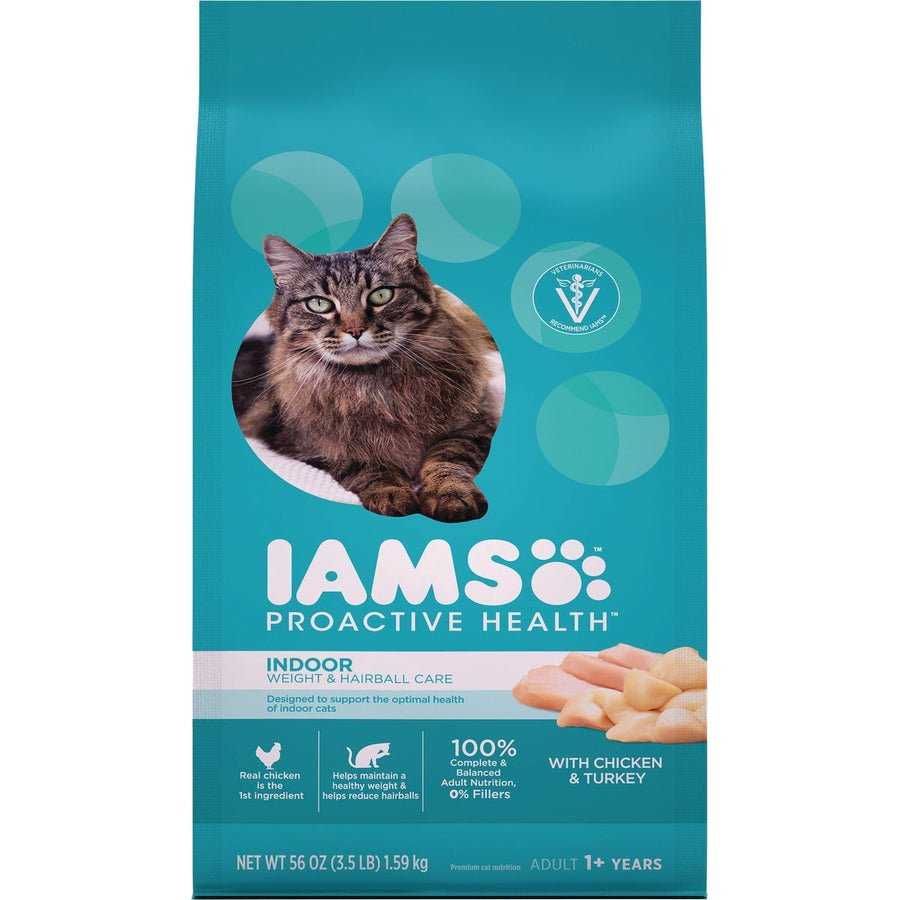 ADMC Iams Proactive Health Weight Control & Hairball Care Dry Cat Food - Single Pack