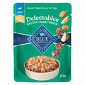 Blue Buffalo Delectables Natural Wet Dog Food Topper - Lamb Dinner 3oz
