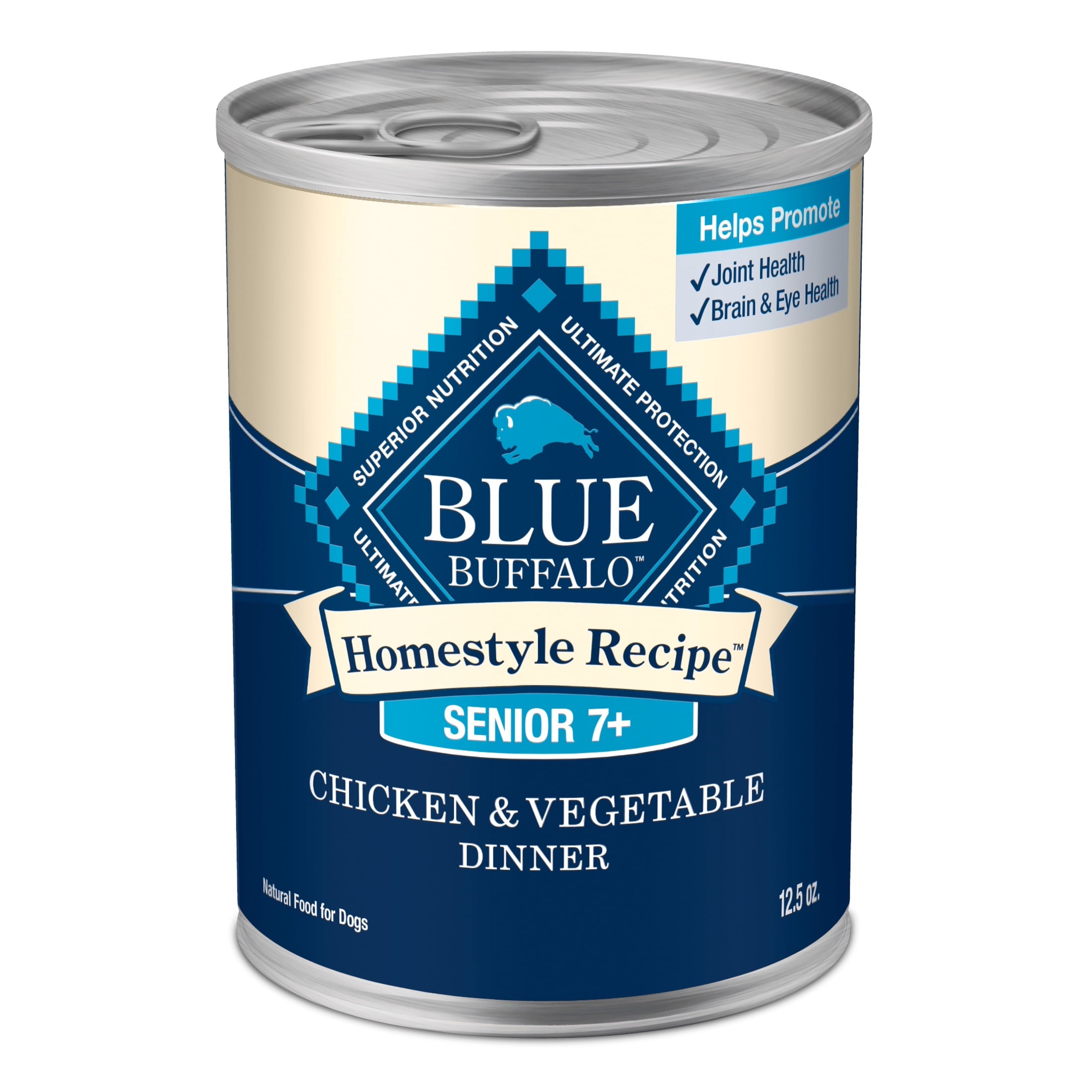 Blue Buffalo Homestyle Recipe Senior Wet Dog Food - Chicken Dinner, 12.5-oz. Can