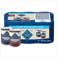 Blue Buffalo Homestyle Senior Beef and Chicken Wet Dog Food Variety 6 Pack - 12.5 oz Cans
