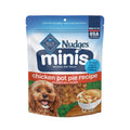 Blue Buffalo Nudges - Mini Dog Treats, Chicken Pot Pie Recipe, 12oz Bag