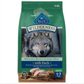 Blue Buffalo Wilderness Natural High-Protein Dry Food for Adult Dogs - Duck, 13-lb bag.