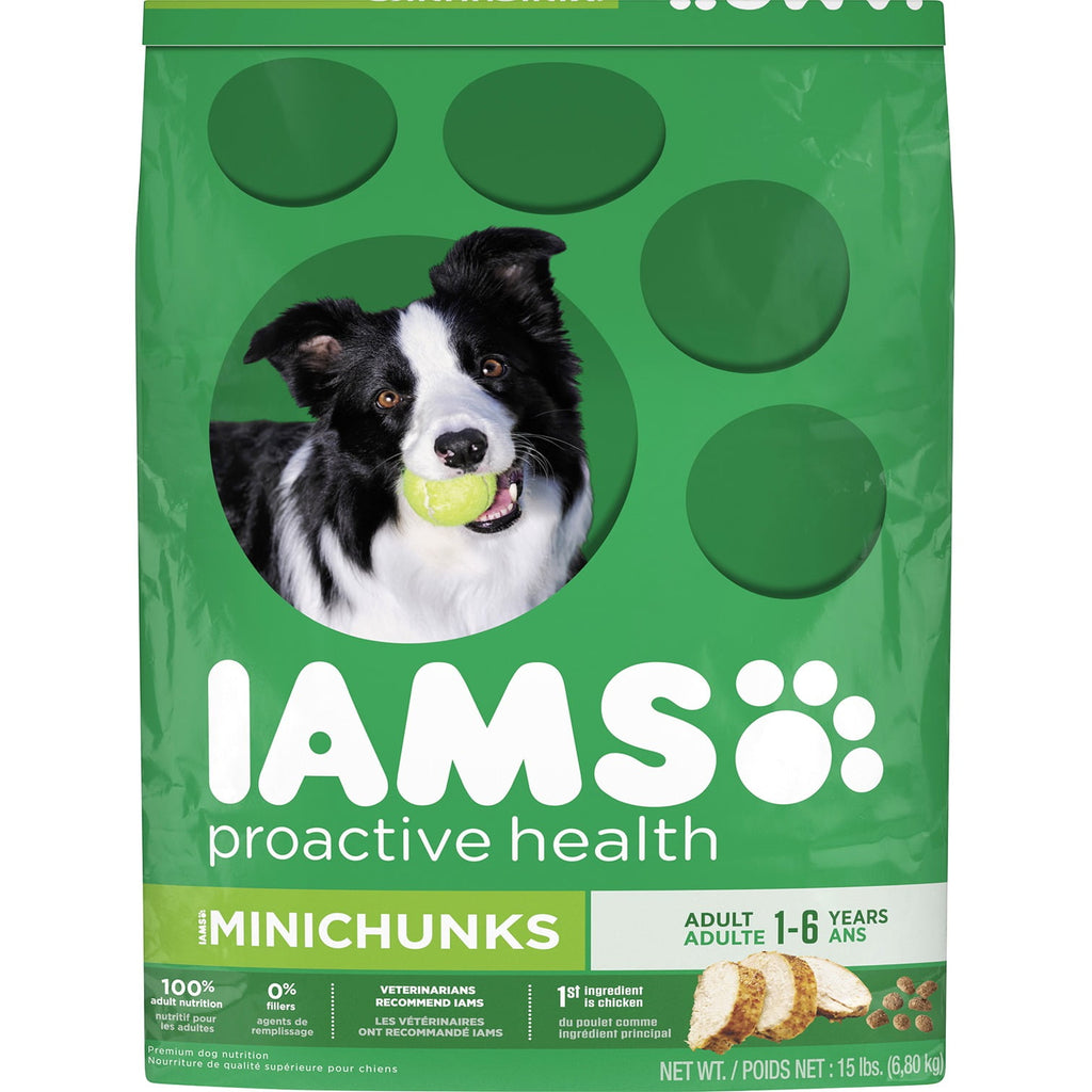 IAMS ProActive Health Adult Dog Mini Chunks Dog Food - 30 Lb.