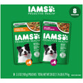 IAMS Proactive Health Core Pouch - 8 Count (4 x Chicken - 4 x Beef)