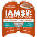 Iams Perfect Portions Pate Tuna Recipe Healthy Adult Cat Food - 2.6 Oz Twin-Pack Tray