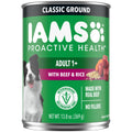 Iams Proactive Health Classic Ground Chicken With Beef And Whole Grain Rice - 13 Oz Can