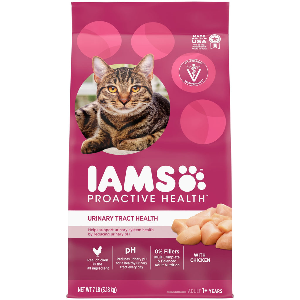 Iams Proactive Health Urinary Tract Health Chicken Dry Cat Food - 7 Lb Bag
