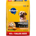 Pedigree Large Breed - Roasted Chicken, Rice and Vegetable Flavor Dry Dog Food, 40 lb Bag