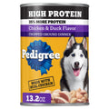 Pedigree High Protein Chopped Chicken & Duck Flavor Adult Soft Wet Dog Food - 13.2 oz Can