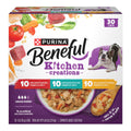 Purina Beneful Kitchen Creations With Beef - Chicken, or Lamb Wet Dog Food Variety Pack, 3 oz Cans (30 Pack)