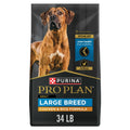 Purina Pro Plan Dry Dog Food for Large Adult Dogs High Protein - Real Chicken & Rice, 34 lb Bag